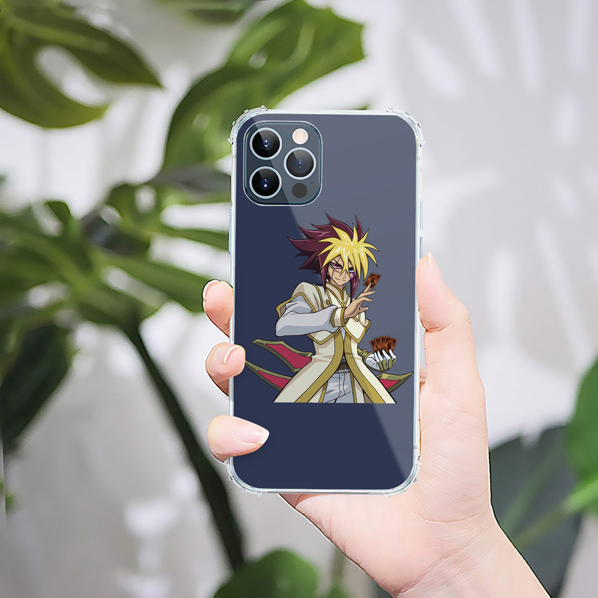 （画像用） 遊☆戯☆王 Yu-Gi-Oh! 【iPhone 12シリーズ対応】透明スマホケース（クリアソフトケース）